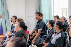 โครงการพัฒนาศักยภาพผู้สูงอายุให้ได้รับการเสริมสร้างและดูแลสุขภาวะแบบมีส่วนร่วม จังหวัดลพบุรี ในพื้นที่ อบต.เขาสมอคอน
