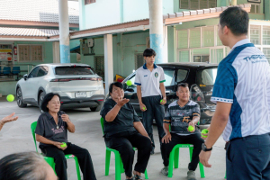 โครงการพัฒนาศักยภาพผู้สูงอายุให้ได้รับการเสริมสร้างและดูแลสุขภาวะแบบมีส่วนร่วม จังหวัดลพบุรี ในพื้นที่ อบต.เขาสมอคอน