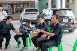 โครงการพัฒนาศักยภาพผู้สูงอายุให้ได้รับการเสริมสร้างและดูแลสุขภาวะแบบมีส่วนร่วม จังหวัดลพบุรี ในพื้นที่ อบต.เขาสมอคอน