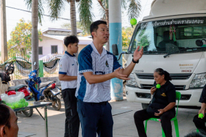 โครงการพัฒนาศักยภาพผู้สูงอายุให้ได้รับการเสริมสร้างและดูแลสุขภาวะแบบมีส่วนร่วม จังหวัดลพบุรี ในพื้นที่ อบต.เขาสมอคอน