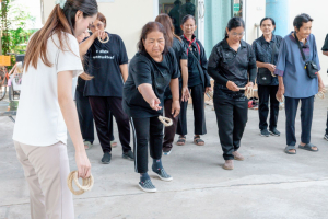 โครงการพัฒนาศักยภาพผู้สูงอายุให้ได้รับการเสริมสร้างและดูแลสุขภาวะแบบมีส่วนร่วม จังหวัดลพบุรี ในพื้นที่ อบต.เขาสมอคอน