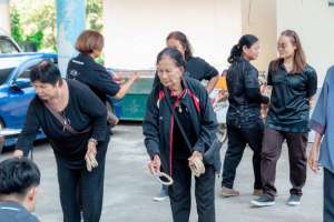 โครงการพัฒนาศักยภาพผู้สูงอายุให้ได้รับการเสริมสร้างและดูแลสุขภาวะแบบมีส่วนร่วม จังหวัดลพบุรี ในพื้นที่ อบต.เขาสมอคอน