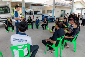 โครงการพัฒนาศักยภาพผู้สูงอายุให้ได้รับการเสริมสร้างและดูแลสุขภาวะแบบมีส่วนร่วม จังหวัดลพบุรี ในพื้นที่ อบต.เขาสมอคอน