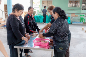 โครงการพัฒนาศักยภาพผู้สูงอายุให้ได้รับการเสริมสร้างและดูแลสุขภาวะแบบมีส่วนร่วม จังหวัดลพบุรี ในพื้นที่ อบต.เขาสมอคอน