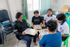 โครงการพัฒนาศักยภาพผู้สูงอายุให้ได้รับการเสริมสร้างและดูแลสุขภาวะแบบมีส่วนร่วม จังหวัดลพบุรี ในพื้นที่ อบต.เขาสมอคอน
