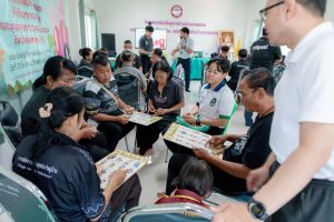 โครงการพัฒนาศักยภาพผู้สูงอายุให้ได้รับการเสริมสร้างและดูแลสุขภาวะแบบมีส่วนร่วม จังหวัดลพบุรี ในพื้นที่ อบต.เขาสมอคอน