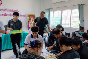 โครงการพัฒนาศักยภาพผู้สูงอายุให้ได้รับการเสริมสร้างและดูแลสุขภาวะแบบมีส่วนร่วม จังหวัดลพบุรี ในพื้นที่ อบต.เขาสมอคอน