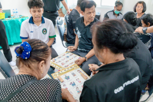โครงการพัฒนาศักยภาพผู้สูงอายุให้ได้รับการเสริมสร้างและดูแลสุขภาวะแบบมีส่วนร่วม จังหวัดลพบุรี ในพื้นที่ อบต.เขาสมอคอน