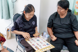 โครงการพัฒนาศักยภาพผู้สูงอายุให้ได้รับการเสริมสร้างและดูแลสุขภาวะแบบมีส่วนร่วม จังหวัดลพบุรี ในพื้นที่ อบต.เขาสมอคอน