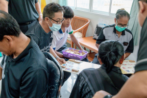 โครงการพัฒนาศักยภาพผู้สูงอายุให้ได้รับการเสริมสร้างและดูแลสุขภาวะแบบมีส่วนร่วม จังหวัดลพบุรี ในพื้นที่ อบต.เขาสมอคอน