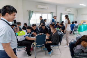 โครงการพัฒนาศักยภาพผู้สูงอายุให้ได้รับการเสริมสร้างและดูแลสุขภาวะแบบมีส่วนร่วม จังหวัดลพบุรี ในพื้นที่ อบต.เขาสมอคอน