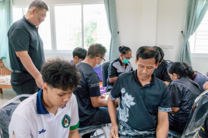 โครงการพัฒนาศักยภาพผู้สูงอายุให้ได้รับการเสริมสร้างและดูแลสุขภาวะแบบมีส่วนร่วม จังหวัดลพบุรี ในพื้นที่ อบต.เขาสมอคอน