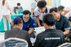 โครงการพัฒนาศักยภาพผู้สูงอายุให้ได้รับการเสริมสร้างและดูแลสุขภาวะแบบมีส่วนร่วม จังหวัดลพบุรี ในพื้นที่ อบต.เขาสมอคอน