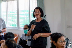 โครงการพัฒนาศักยภาพผู้สูงอายุให้ได้รับการเสริมสร้างและดูแลสุขภาวะแบบมีส่วนร่วม จังหวัดลพบุรี ในพื้นที่ อบต.เขาสมอคอน