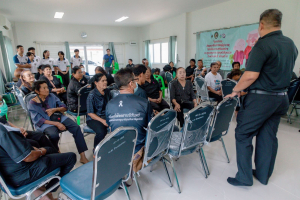 โครงการพัฒนาศักยภาพผู้สูงอายุให้ได้รับการเสริมสร้างและดูแลสุขภาวะแบบมีส่วนร่วม จังหวัดลพบุรี ในพื้นที่ อบต.เขาสมอคอน