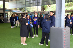 โครงการอบรมเชิงปฏิบัติการเพื่อพัฒนาครูให้ขับเคลื่อนนักเรียนให้มีความฉลาดรู้ ตามรูปแบบนวัตกรรมหลักสูตรและการจัดการเรียนรู้เพื่อเสริมสร้างคุณลักษณะ 4 ประการ และศึกษาดูงานสถานศึกษาต้นแบบในการจัดการเรียนการสอน ให้แก่ครูโรงเรียนสาธิตมหาวิทยาลัยราชภัฏเทพสตรี