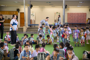 โครงการอบรมเชิงปฏิบัติการเพื่อพัฒนาครูให้ขับเคลื่อนนักเรียนให้มีความฉลาดรู้ ตามรูปแบบนวัตกรรมหลักสูตรและการจัดการเรียนรู้เพื่อเสริมสร้างคุณลักษณะ 4 ประการ และศึกษาดูงานสถานศึกษาต้นแบบในการจัดการเรียนการสอน ให้แก่ครูโรงเรียนสาธิตมหาวิทยาลัยราชภัฏเทพสตรี