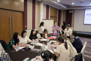 โครงการอบรมเชิงปฏิบัติการเพื่อพัฒนาครูให้ขับเคลื่อนนักเรียนให้มีความฉลาดรู้ ตามรูปแบบนวัตกรรมหลักสูตรและการจัดการเรียนรู้เพื่อเสริมสร้างคุณลักษณะ 4 ประการ และศึกษาดูงานสถานศึกษาต้นแบบในการจัดการเรียนการสอน ให้แก่ครูโรงเรียนสาธิตมหาวิทยาลัยราชภัฏเทพสตรี