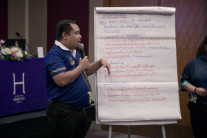 โครงการอบรมเชิงปฏิบัติการเพื่อพัฒนาครูให้ขับเคลื่อนนักเรียนให้มีความฉลาดรู้ ตามรูปแบบนวัตกรรมหลักสูตรและการจัดการเรียนรู้เพื่อเสริมสร้างคุณลักษณะ 4 ประการ และศึกษาดูงานสถานศึกษาต้นแบบในการจัดการเรียนการสอน ให้แก่ครูโรงเรียนสาธิตมหาวิทยาลัยราชภัฏเทพสตรี