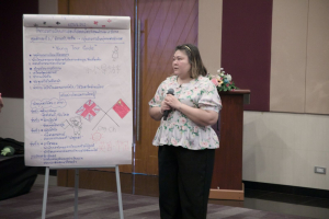 โครงการอบรมเชิงปฏิบัติการเพื่อพัฒนาครูให้ขับเคลื่อนนักเรียนให้มีความฉลาดรู้ ตามรูปแบบนวัตกรรมหลักสูตรและการจัดการเรียนรู้เพื่อเสริมสร้างคุณลักษณะ 4 ประการ และศึกษาดูงานสถานศึกษาต้นแบบในการจัดการเรียนการสอน ให้แก่ครูโรงเรียนสาธิตมหาวิทยาลัยราชภัฏเทพสตรี