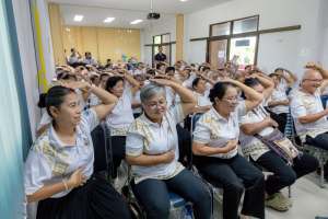 โครงการพัฒนาศักยภาพผู้สูงอายุให้ได้รับการเสริมสร้างและดูแลสุขภาวะแบบมีส่วนร่วม จังหวัดสระบุรี ในพื้นที่ อบต.ท่าคล้อ