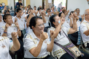 โครงการพัฒนาศักยภาพผู้สูงอายุให้ได้รับการเสริมสร้างและดูแลสุขภาวะแบบมีส่วนร่วม จังหวัดสระบุรี ในพื้นที่ อบต.ท่าคล้อ