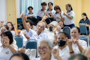 โครงการพัฒนาศักยภาพผู้สูงอายุให้ได้รับการเสริมสร้างและดูแลสุขภาวะแบบมีส่วนร่วม จังหวัดสระบุรี ในพื้นที่ อบต.ท่าคล้อ