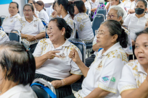 โครงการพัฒนาศักยภาพผู้สูงอายุให้ได้รับการเสริมสร้างและดูแลสุขภาวะแบบมีส่วนร่วม จังหวัดสระบุรี ในพื้นที่ อบต.ท่าคล้อ