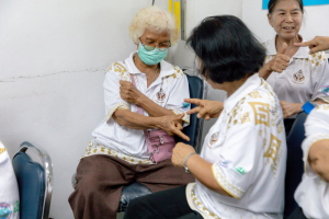 โครงการพัฒนาศักยภาพผู้สูงอายุให้ได้รับการเสริมสร้างและดูแลสุขภาวะแบบมีส่วนร่วม จังหวัดสระบุรี ในพื้นที่ อบต.ท่าคล้อ