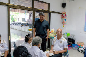 โครงการพัฒนาศักยภาพผู้สูงอายุให้ได้รับการเสริมสร้างและดูแลสุขภาวะแบบมีส่วนร่วม จังหวัดสระบุรี ในพื้นที่ อบต.ท่าคล้อ
