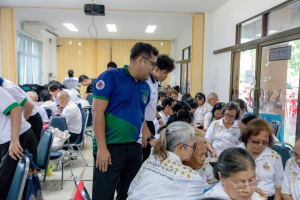 โครงการพัฒนาศักยภาพผู้สูงอายุให้ได้รับการเสริมสร้างและดูแลสุขภาวะแบบมีส่วนร่วม จังหวัดสระบุรี ในพื้นที่ อบต.ท่าคล้อ