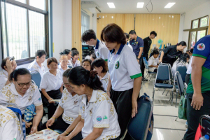 โครงการพัฒนาศักยภาพผู้สูงอายุให้ได้รับการเสริมสร้างและดูแลสุขภาวะแบบมีส่วนร่วม จังหวัดสระบุรี ในพื้นที่ อบต.ท่าคล้อ