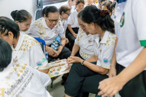 โครงการพัฒนาศักยภาพผู้สูงอายุให้ได้รับการเสริมสร้างและดูแลสุขภาวะแบบมีส่วนร่วม จังหวัดสระบุรี ในพื้นที่ อบต.ท่าคล้อ
