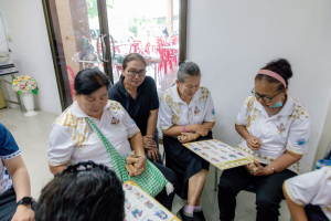 โครงการพัฒนาศักยภาพผู้สูงอายุให้ได้รับการเสริมสร้างและดูแลสุขภาวะแบบมีส่วนร่วม จังหวัดสระบุรี ในพื้นที่ อบต.ท่าคล้อ