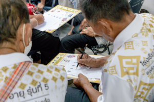 โครงการพัฒนาศักยภาพผู้สูงอายุให้ได้รับการเสริมสร้างและดูแลสุขภาวะแบบมีส่วนร่วม จังหวัดสระบุรี ในพื้นที่ อบต.ท่าคล้อ