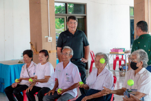 โครงการพัฒนาศักยภาพผู้สูงอายุให้ได้รับการเสริมสร้างและดูแลสุขภาวะแบบมีส่วนร่วม จังหวัดสระบุรี ในพื้นที่ อบต.ท่าคล้อ