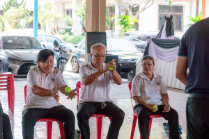 โครงการพัฒนาศักยภาพผู้สูงอายุให้ได้รับการเสริมสร้างและดูแลสุขภาวะแบบมีส่วนร่วม จังหวัดสระบุรี ในพื้นที่ อบต.ท่าคล้อ