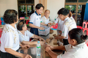 โครงการพัฒนาศักยภาพผู้สูงอายุให้ได้รับการเสริมสร้างและดูแลสุขภาวะแบบมีส่วนร่วม จังหวัดสระบุรี ในพื้นที่ อบต.ท่าคล้อ