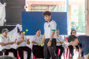 โครงการพัฒนาศักยภาพผู้สูงอายุให้ได้รับการเสริมสร้างและดูแลสุขภาวะแบบมีส่วนร่วม จังหวัดสระบุรี ในพื้นที่ อบต.ท่าคล้อ