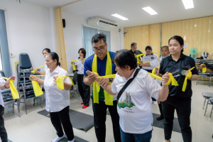 โครงการพัฒนาศักยภาพผู้สูงอายุให้ได้รับการเสริมสร้างและดูแลสุขภาวะแบบมีส่วนร่วม จังหวัดสระบุรี ในพื้นที่ อบต.ท่าคล้อ