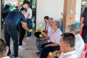 โครงการพัฒนาศักยภาพผู้สูงอายุให้ได้รับการเสริมสร้างและดูแลสุขภาวะแบบมีส่วนร่วม จังหวัดสระบุรี ในพื้นที่ อบต.ท่าคล้อ
