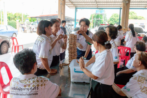 โครงการพัฒนาศักยภาพผู้สูงอายุให้ได้รับการเสริมสร้างและดูแลสุขภาวะแบบมีส่วนร่วม จังหวัดสระบุรี ในพื้นที่ อบต.ท่าคล้อ