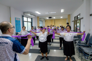 โครงการพัฒนาศักยภาพผู้สูงอายุให้ได้รับการเสริมสร้างและดูแลสุขภาวะแบบมีส่วนร่วม จังหวัดสระบุรี ในพื้นที่ อบต.ท่าคล้อ