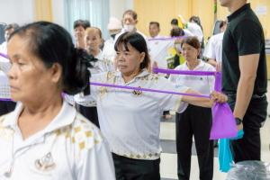 โครงการพัฒนาศักยภาพผู้สูงอายุให้ได้รับการเสริมสร้างและดูแลสุขภาวะแบบมีส่วนร่วม จังหวัดสระบุรี ในพื้นที่ อบต.ท่าคล้อ