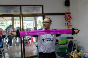 โครงการพัฒนาศักยภาพผู้สูงอายุให้ได้รับการเสริมสร้างและดูแลสุขภาวะแบบมีส่วนร่วม จังหวัดสระบุรี ในพื้นที่ อบต.ท่าคล้อ
