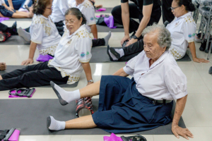 โครงการพัฒนาศักยภาพผู้สูงอายุให้ได้รับการเสริมสร้างและดูแลสุขภาวะแบบมีส่วนร่วม จังหวัดสระบุรี ในพื้นที่ อบต.ท่าคล้อ
