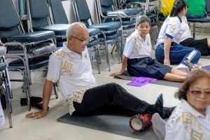 โครงการพัฒนาศักยภาพผู้สูงอายุให้ได้รับการเสริมสร้างและดูแลสุขภาวะแบบมีส่วนร่วม จังหวัดสระบุรี ในพื้นที่ อบต.ท่าคล้อ