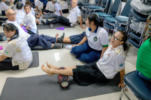 โครงการพัฒนาศักยภาพผู้สูงอายุให้ได้รับการเสริมสร้างและดูแลสุขภาวะแบบมีส่วนร่วม จังหวัดสระบุรี ในพื้นที่ อบต.ท่าคล้อ