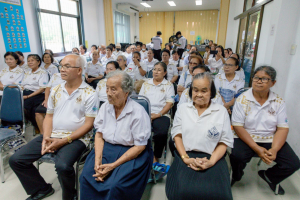 โครงการพัฒนาศักยภาพผู้สูงอายุให้ได้รับการเสริมสร้างและดูแลสุขภาวะแบบมีส่วนร่วม จังหวัดสระบุรี ในพื้นที่ อบต.ท่าคล้อ