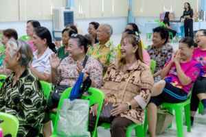 โครงการพัฒนาศักยภาพผู้สูงอายุให้ได้รับการเสริมสร้างและดูแลสุขภาวะแบบมีส่วนร่วม จังหวัดสระบุรี ในพื้นที่ ทต.หนองแค